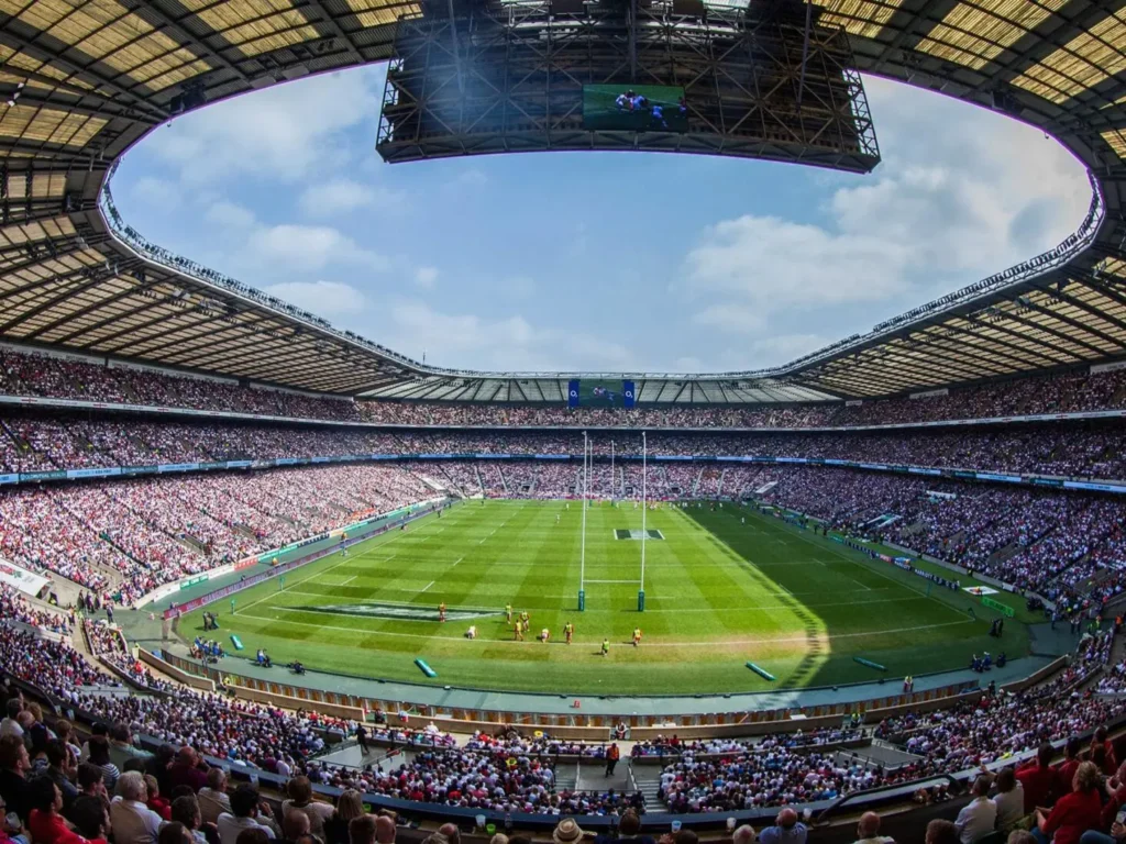 photo of twickenham stadium 1 stop away from Crowne Plaza London Kingston Hotel
